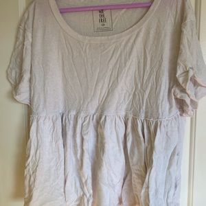 We The Free White Shirt Size M